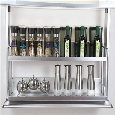 Levante el gabinete de almacenamiento de vino