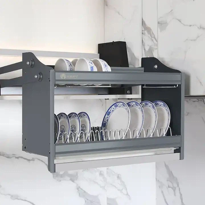 Smart Home Automatic Cabinet Lift Electric Pull-down Basket